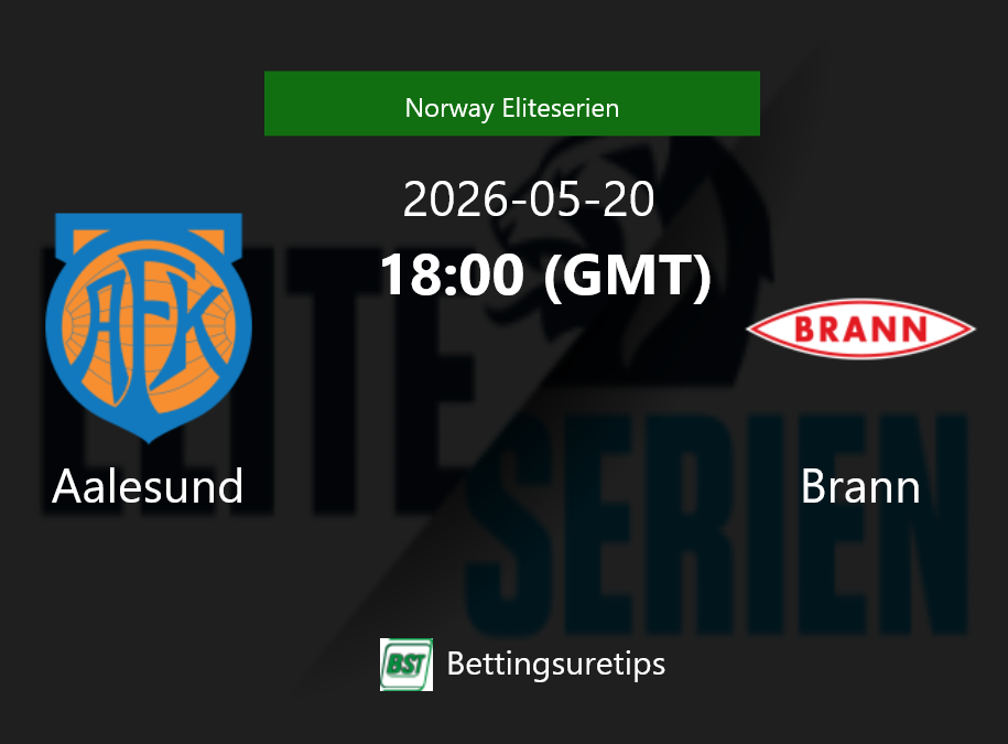 Aalesund vs Brann Prediction Betting Tips & Correct Score
