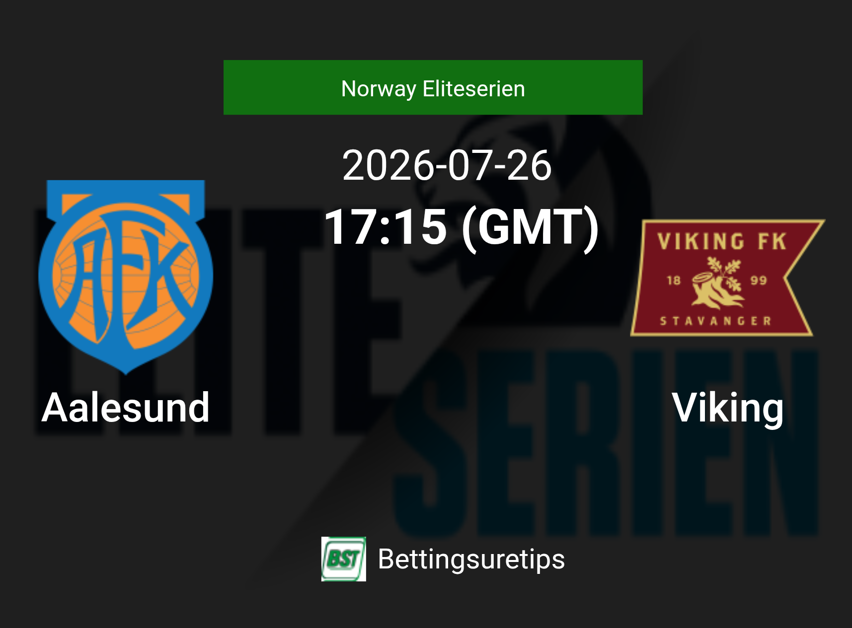 Aalesund vs Viking Prediction Betting Tips & Correct Score