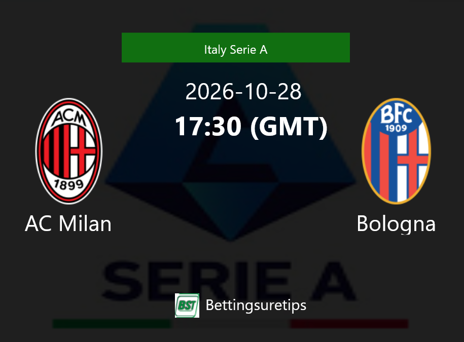 AC Milan vs Bologna Prediction Betting Tips & Correct Score