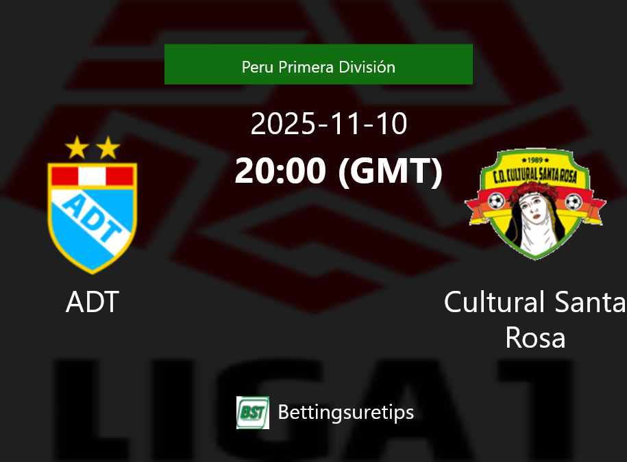 ADT vs Cultural Santa Rosa's Prediction and Betting Tips - 10th ...