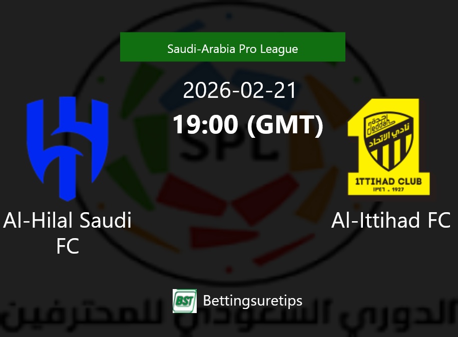 Al-Hilal Saudi FC vs Al-Ittihad FC Prediction Betting Tips & Correct Score