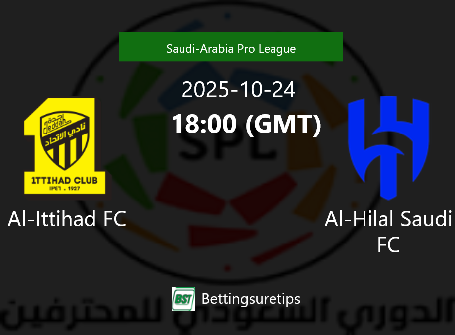 Al-Ittihad FC vs Al-Hilal Saudi FC Prediction Betting Tips & Correct Score