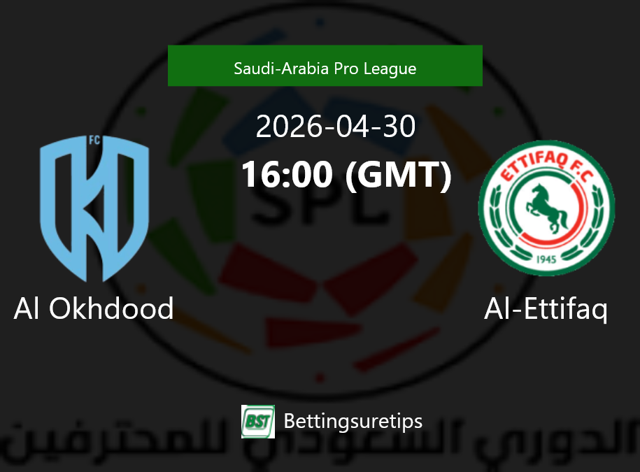 Al Okhdood vs Al-Ettifaq Prediction Betting Tips & Correct Score