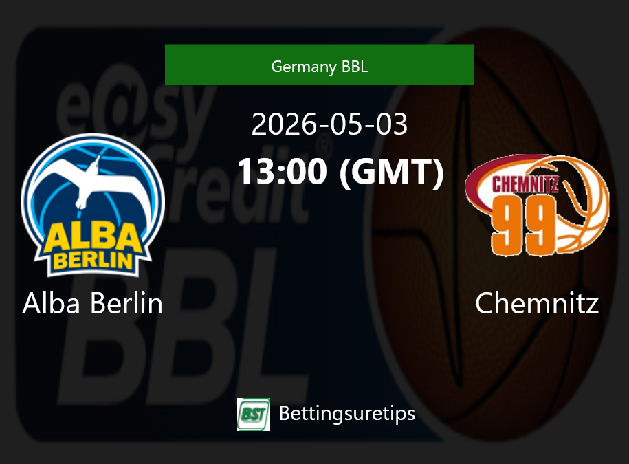 Alba Berlin vs Chemnitz Prediction and Pick - Germany BBL