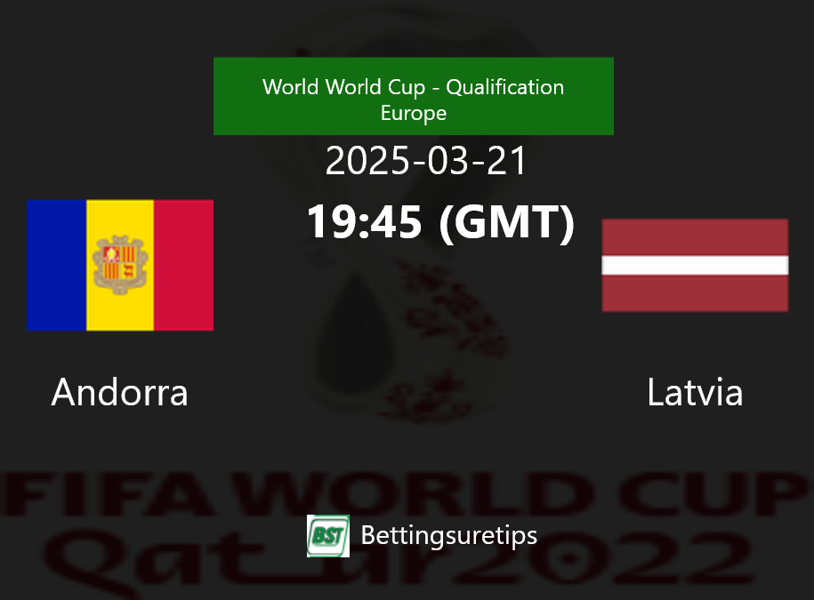 Andorra vs Latvia Prediction Betting Tips & Correct Score
