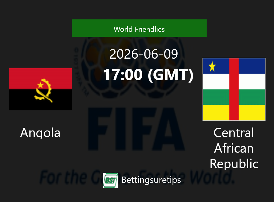 Angola vs Central African Republic Prediction Betting Tips & Correct Score