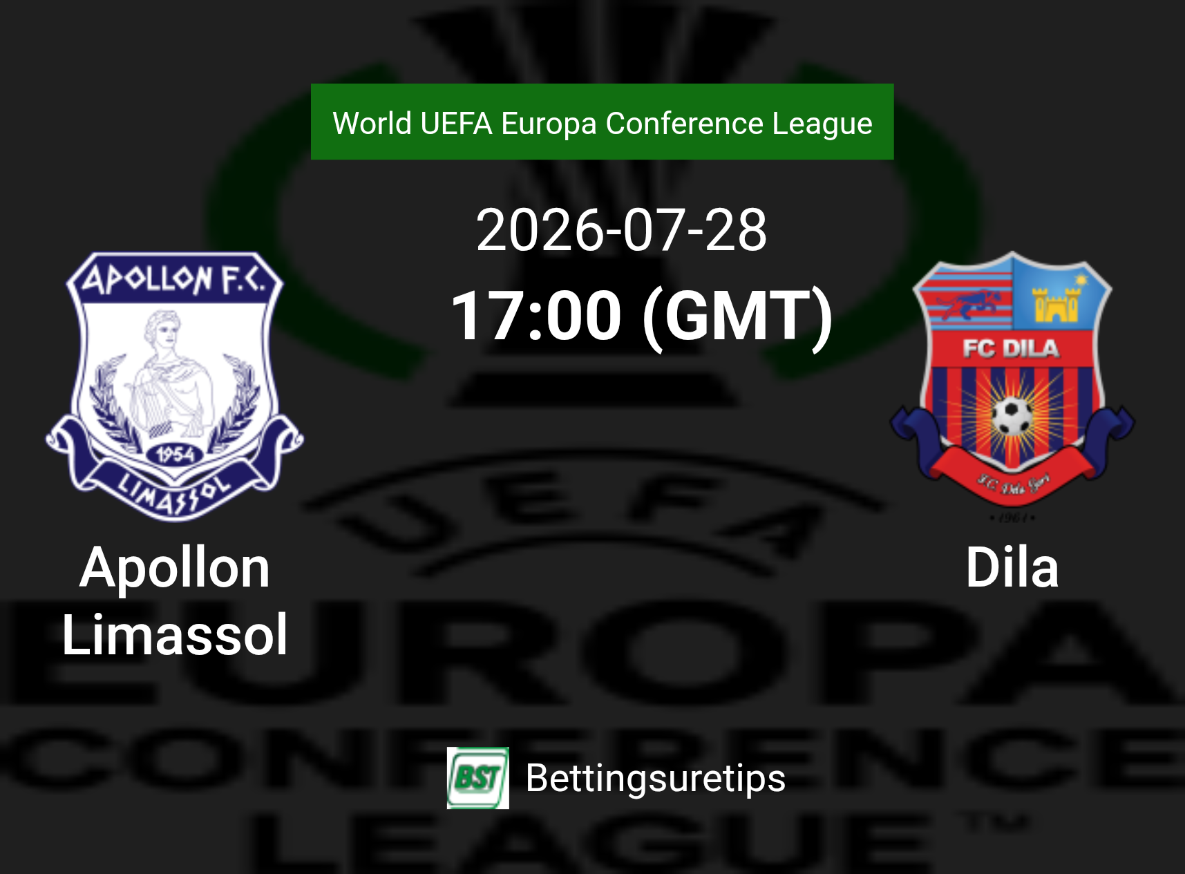 Apollon Limassol vs Dila Prediction Betting Tips & Correct Score