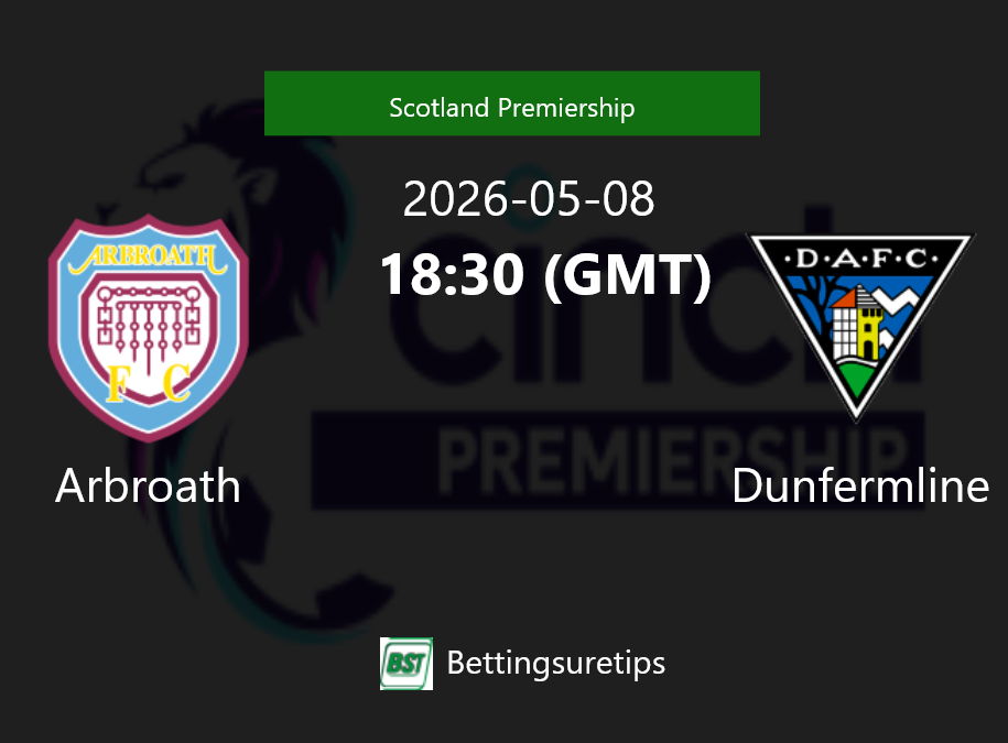 Arbroath vs Dunfermline Prediction Betting Tips & Correct Score