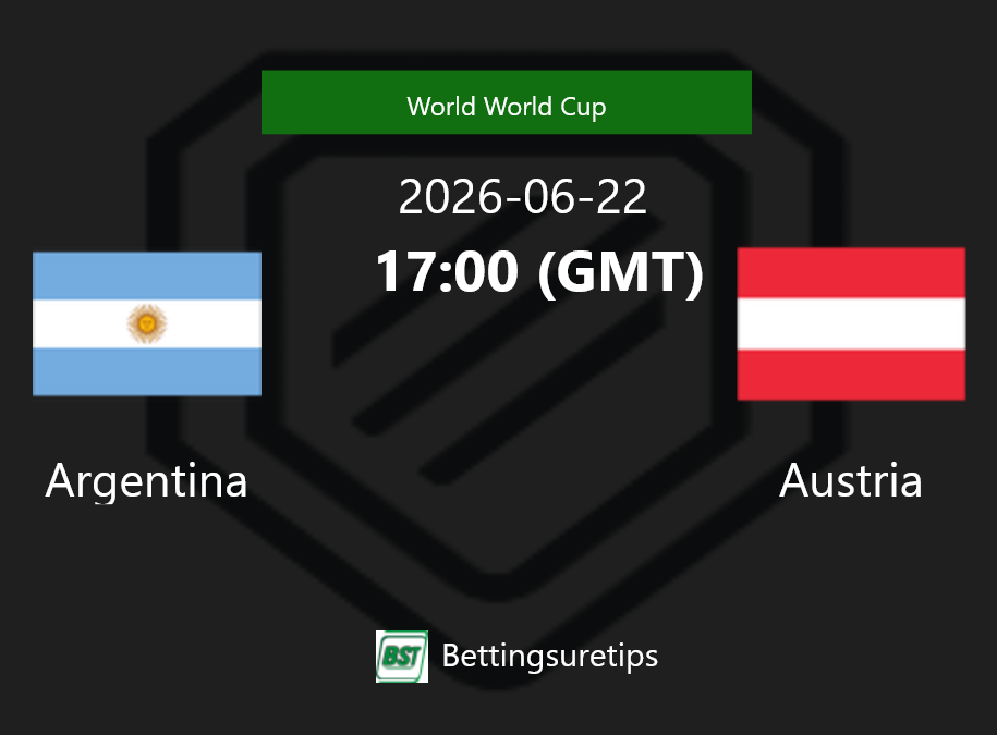 Argentina vs Austria Prediction Betting Tips & Correct Score