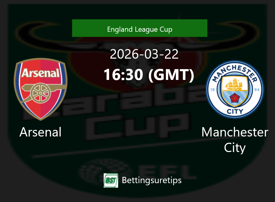 Arsenal vs Manchester City Prediction Betting Tips & Correct Score