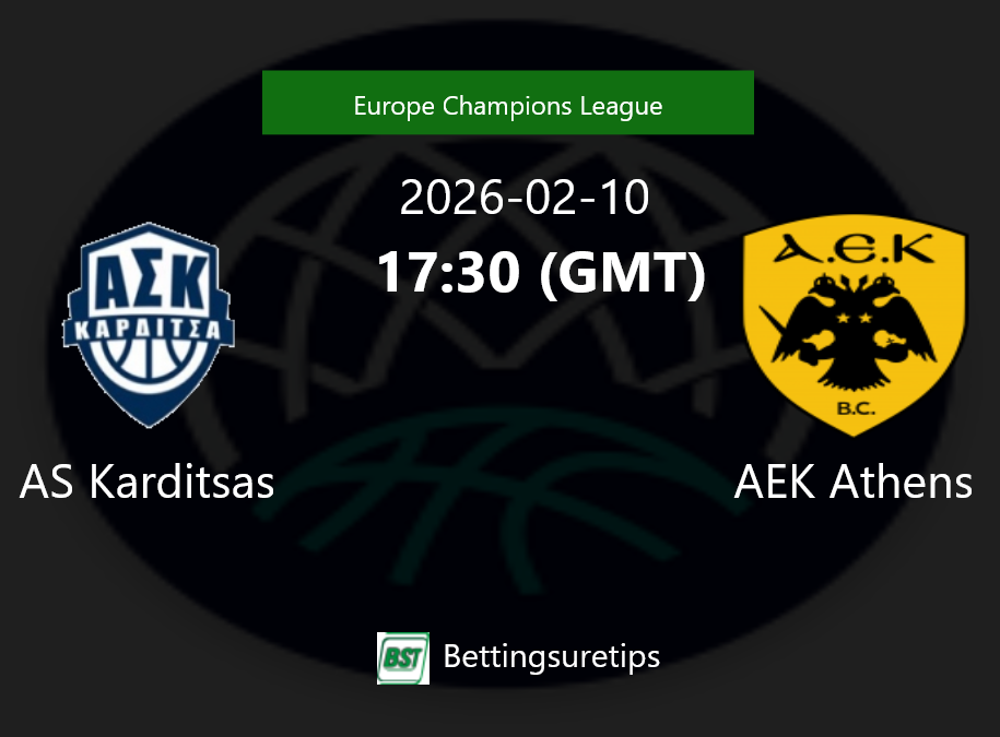 AS Karditsas vs AEK Athens Prediction and Pick - Europe Champions League