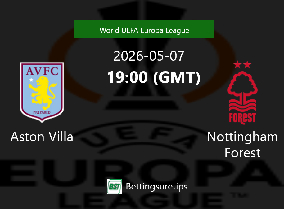 Aston Villa vs Nottingham Forest Prediction Betting Tips & Correct Score
