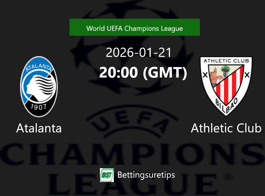 Atalanta vs Athletic Club Prediction Betting Tips & Correct Score