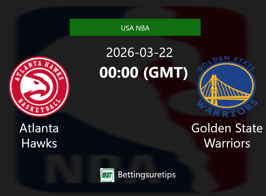 Atlanta Hawks vs Golden State Warriors Prediction and Pick - USA NBA
