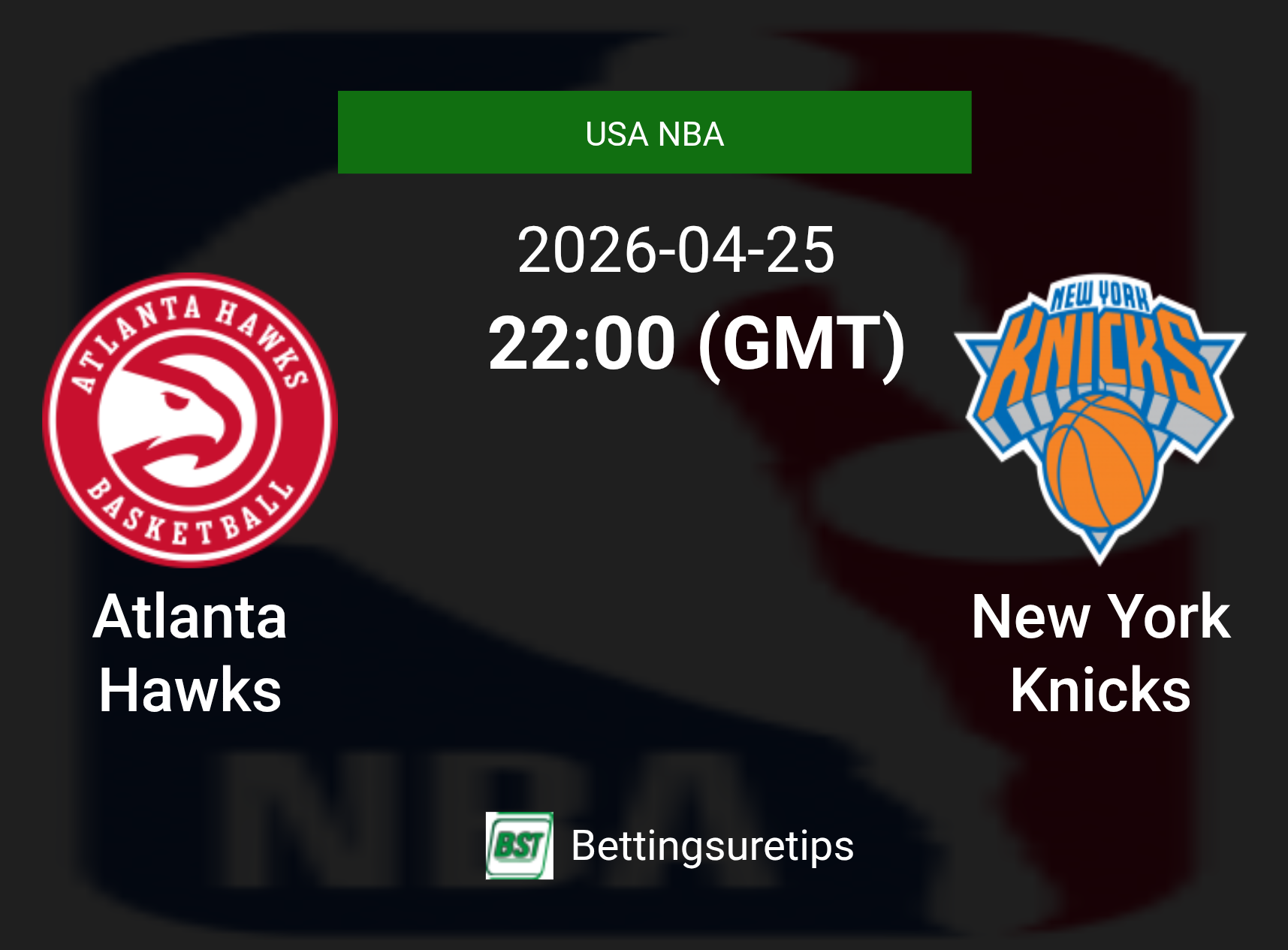 Atlanta Hawks vs New York Knicks Prediction and Pick - USA NBA