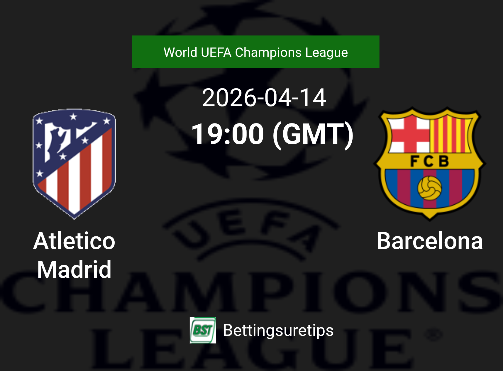 Atletico Madrid vs Barcelona Prediction Betting Tips & Correct Score