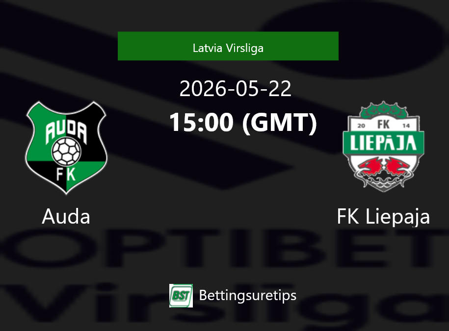 Auda vs FK Liepaja Prediction Betting Tips & Correct Score