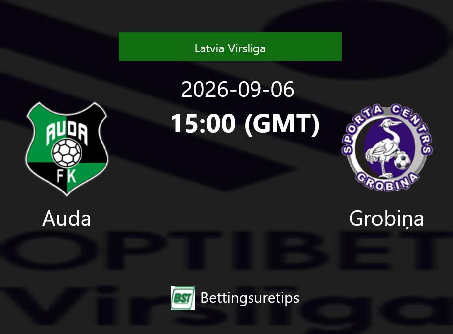Auda vs Grobi?a Prediction Betting Tips & Correct Score