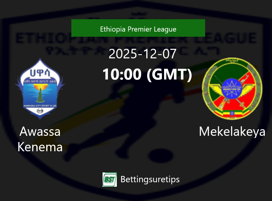 Awassa Kenema vs Mekelakeya Prediction Betting Tips & Correct Score