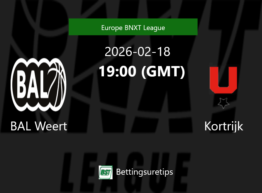 BAL Weert vs Kortrijk Prediction and Pick - Europe BNXT League