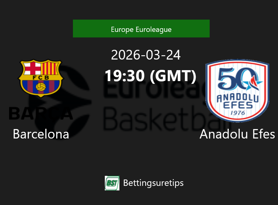 Barcelona vs Anadolu Efes Prediction and Pick - Europe Euroleague