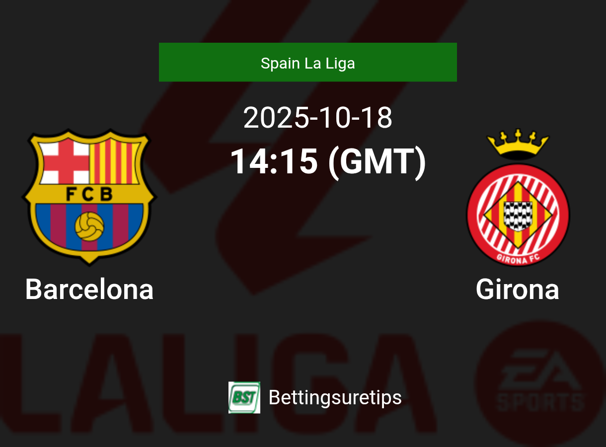 Barcelona vs Girona Prediction Betting Tips & Correct Score