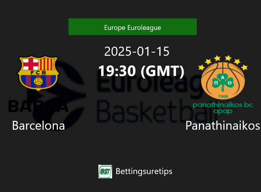 Barcelona vs Panathinaikos Prediction and Pick - Europe Euroleague