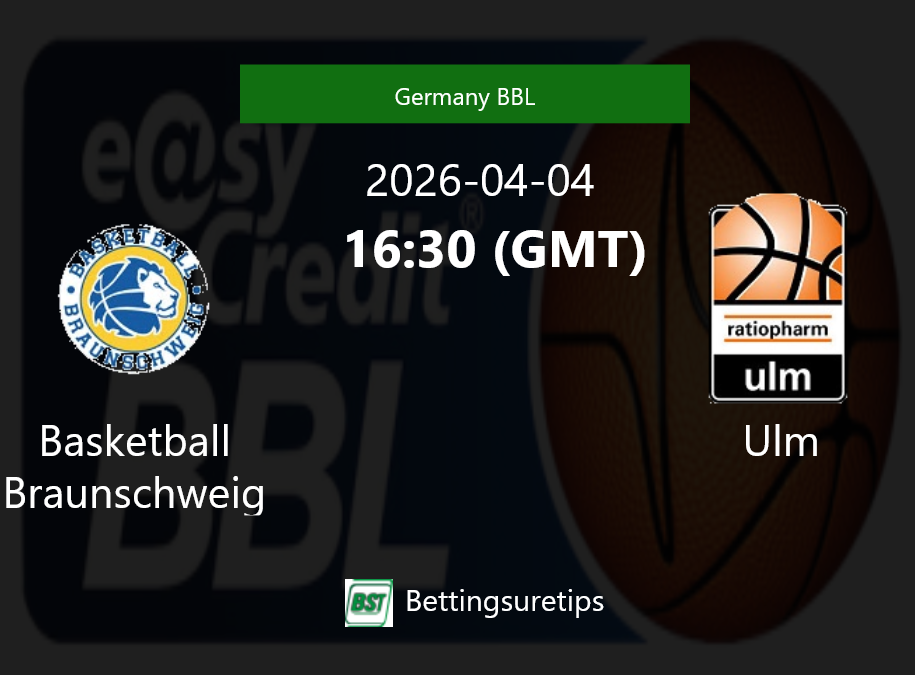 Basketball Braunschweig vs Ulm Prediction and Pick - Germany BBL