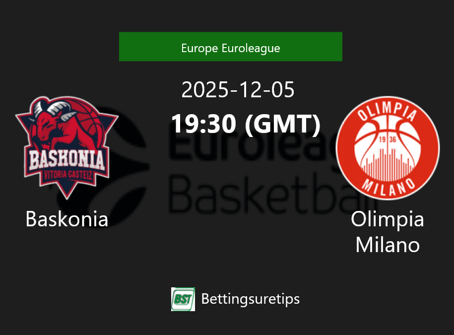 Baskonia vs Olimpia Milano Prediction and Pick - Europe Euroleague