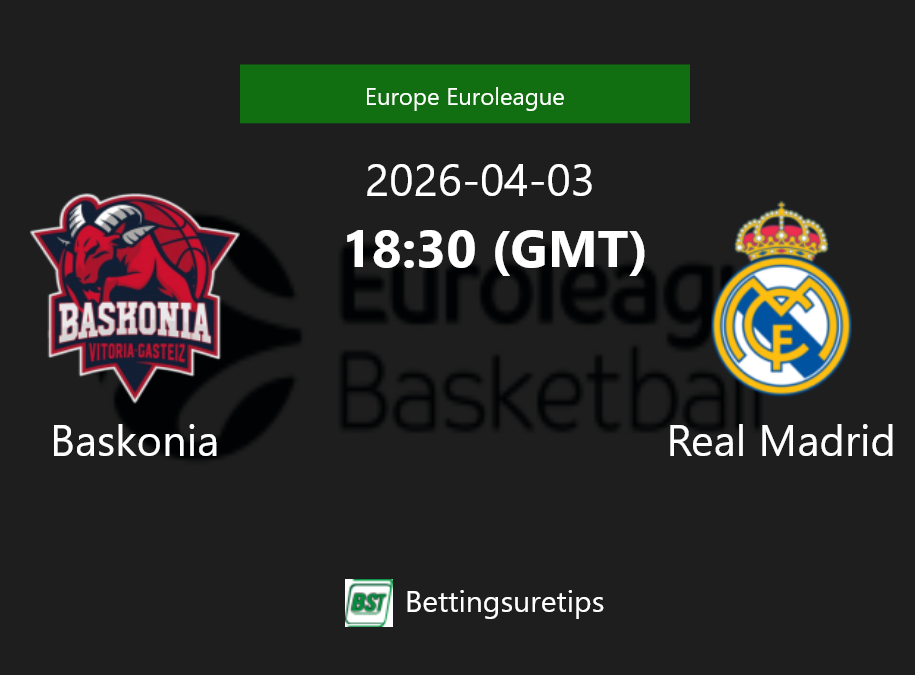 Baskonia vs Real Madrid Prediction and Pick - Europe Euroleague