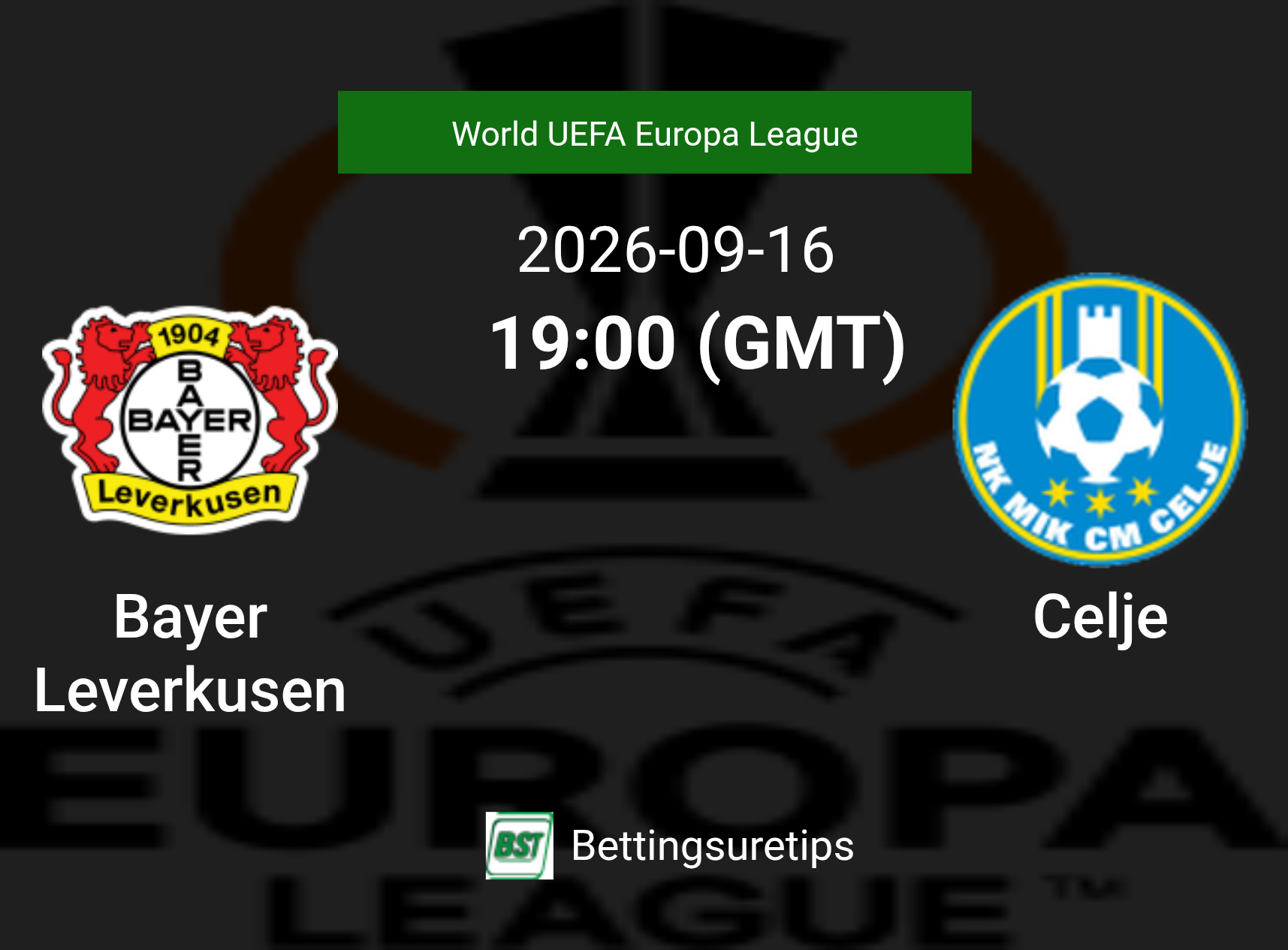Bayer Leverkusen vs Celje Prediction Betting Tips & Correct Score