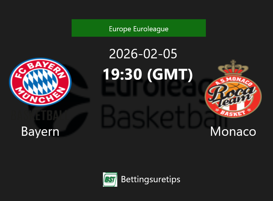 Bayern vs Monaco Prediction and Pick - Europe Euroleague