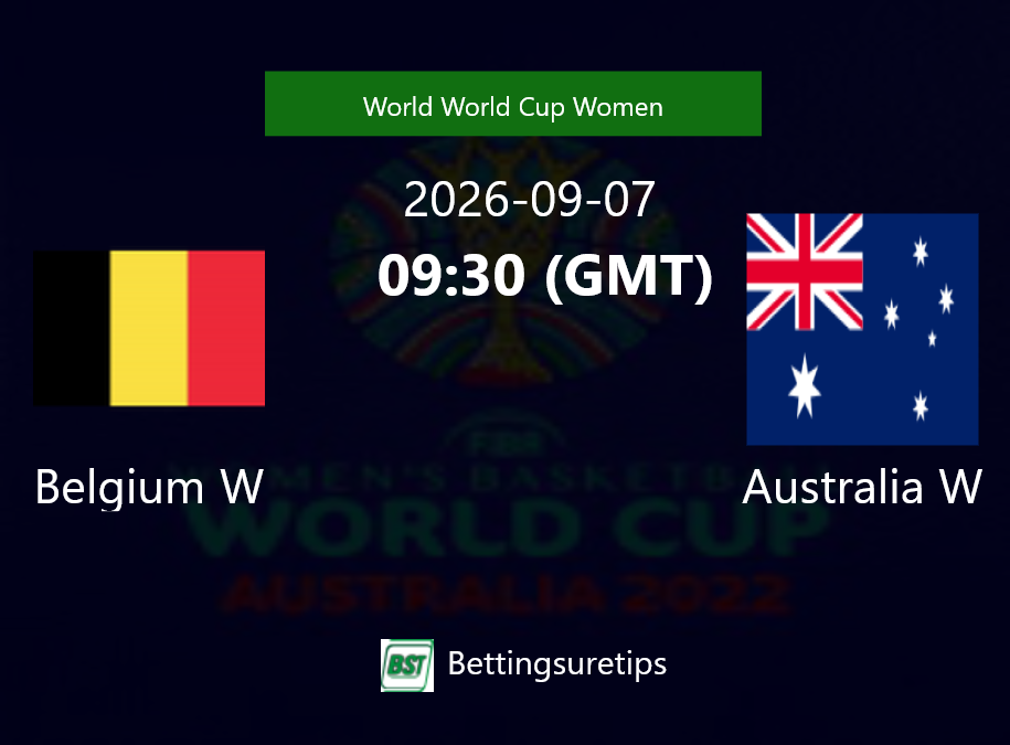 Belgium W vs Australia W Prediction and Pick - World World Cup Women