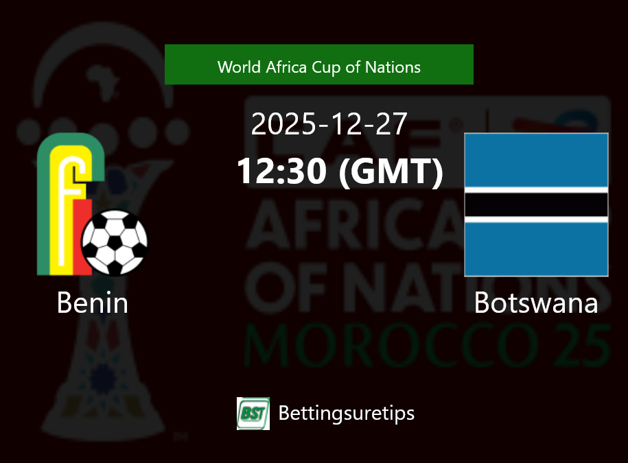 Benin vs Botswana Prediction Betting Tips & Correct Score
