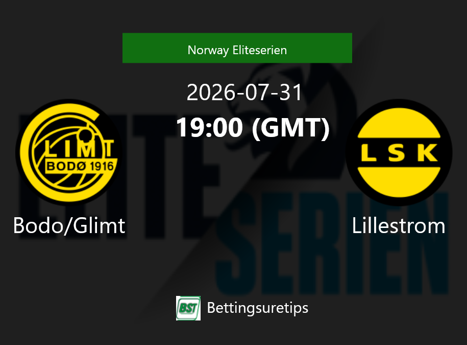 Bodo/Glimt vs Lillestrom Prediction Betting Tips & Correct Score