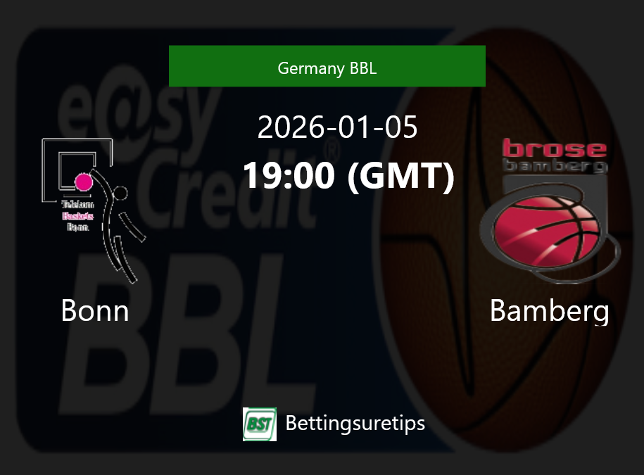 Bonn vs Bamberg Prediction and Pick - Germany BBL