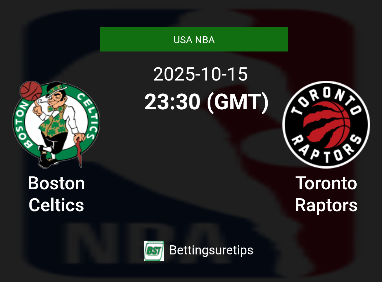 Boston Celtics vs Toronto Raptors Prediction and Pick - USA NBA