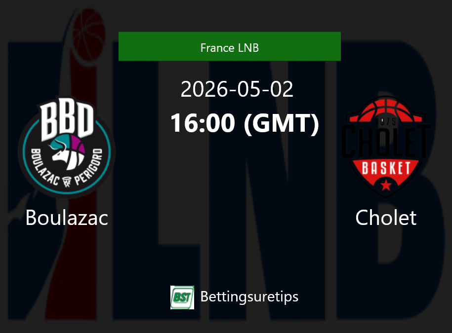 Boulazac vs Cholet Prediction and Pick - France LNB