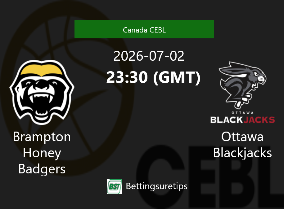 Brampton Honey Badgers vs Ottawa Blackjacks Prediction and Pick - Canada CEBL Brampton Honey Badgers vs Ottawa Blackjacks Prediction and Pick - Canada CEBL