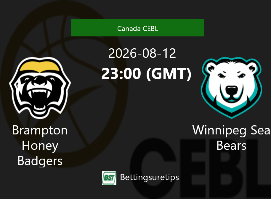 Brampton Honey Badgers vs Winnipeg Sea Bears Prediction and Pick - Canada CEBL Brampton Honey Badgers vs Winnipeg Sea Bears Prediction and Pick - Canada CEBL
