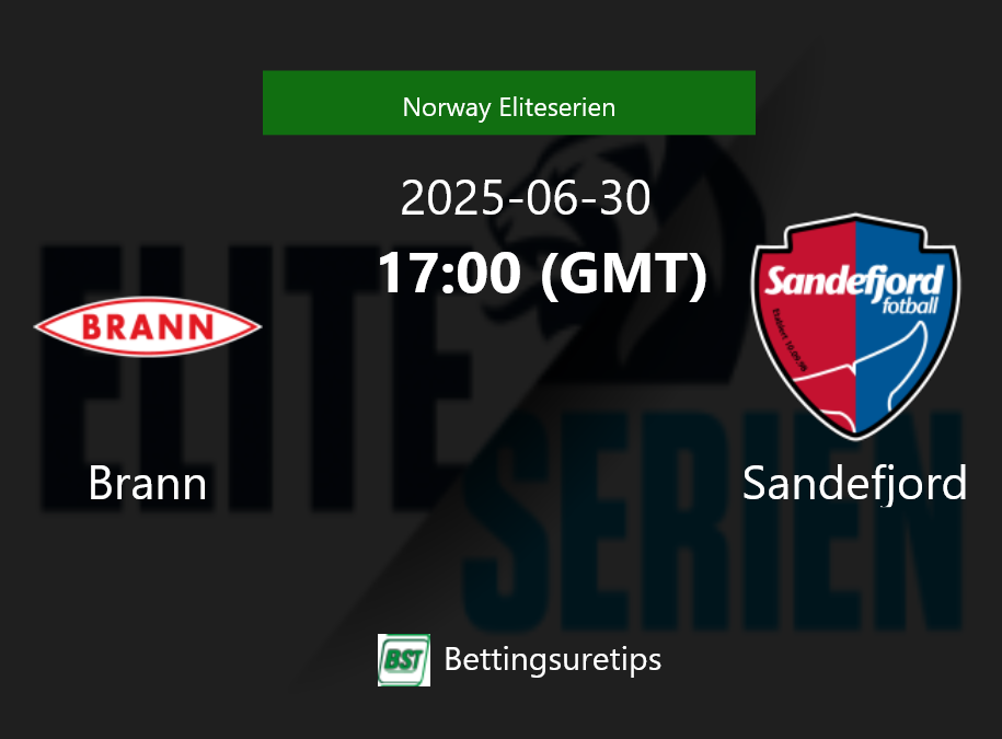 Brann vs Sandefjord Prediction Betting Tips & Correct Score