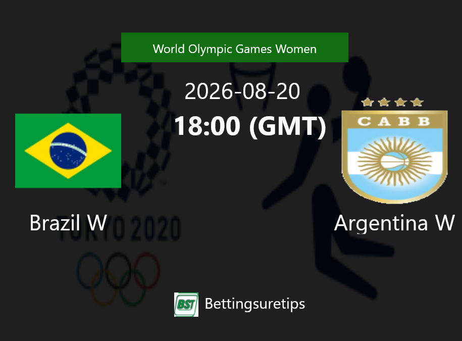 Brazil W vs Argentina W Prediction and Pick - World Olympic Games Women Brazil W vs Argentina W Prediction and Pick - World Olympic Games Women