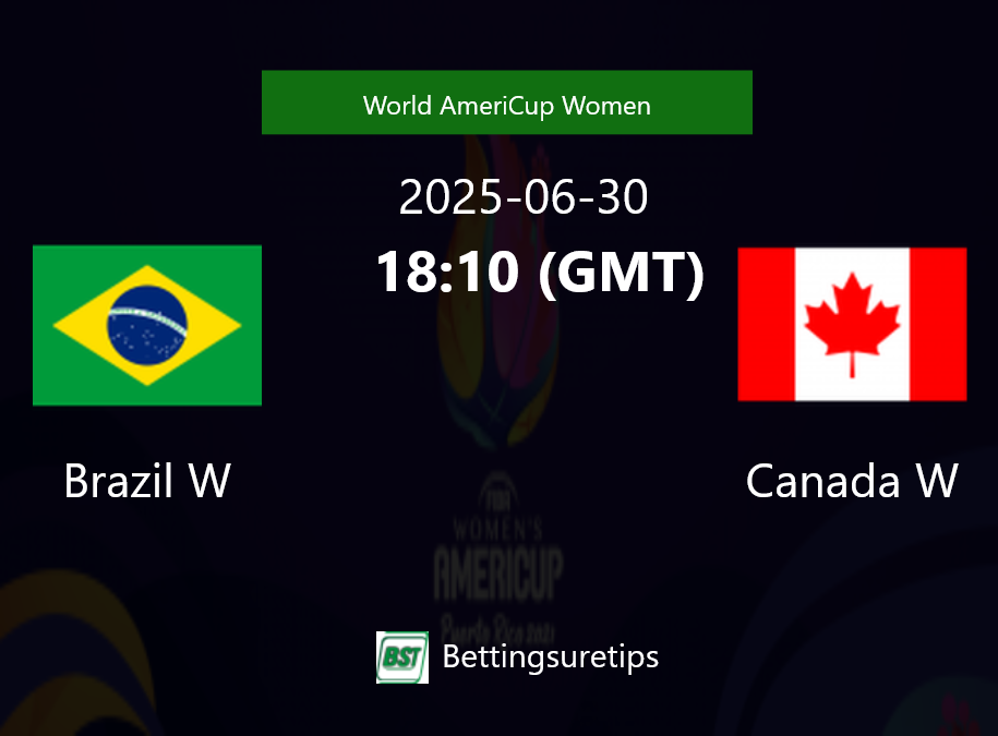 Brazil W vs Canada W Prediction and Pick - World AmeriCup Women