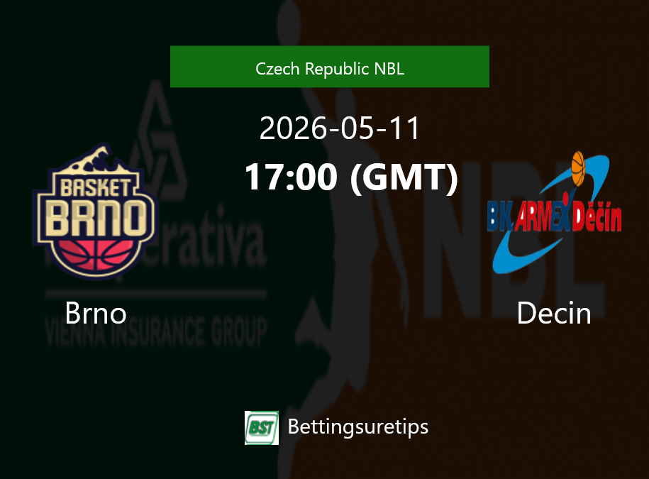 Brno vs Decin Prediction and Pick - Czech Republic NBL