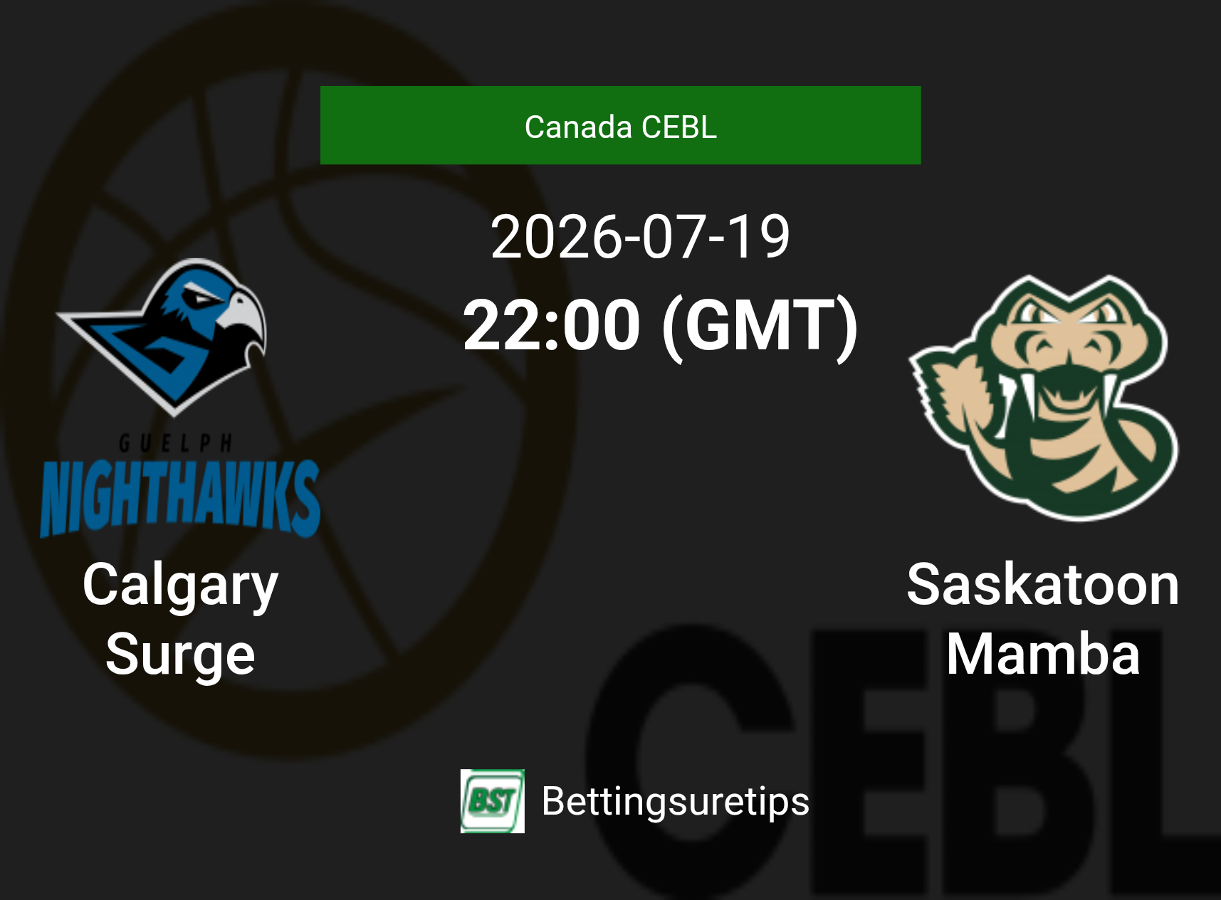Calgary Surge vs Saskatoon Mamba Prediction and Pick - Canada CEBL Calgary Surge vs Saskatoon Mamba Prediction and Pick - Canada CEBL