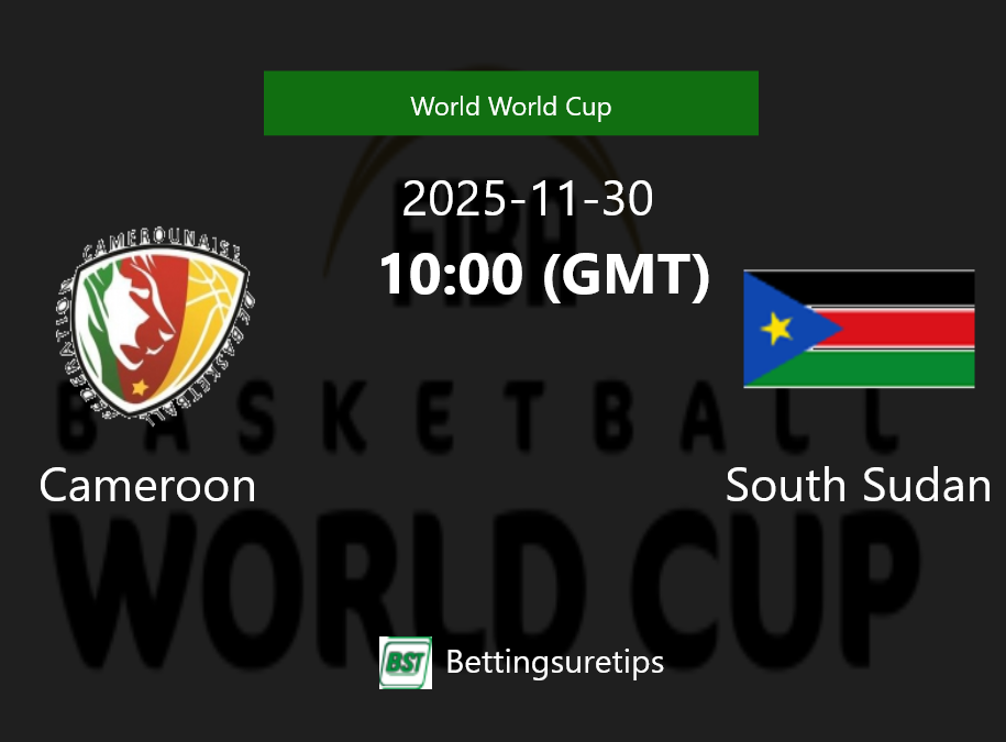 Cameroon vs South Sudan Prediction and Pick - World World Cup