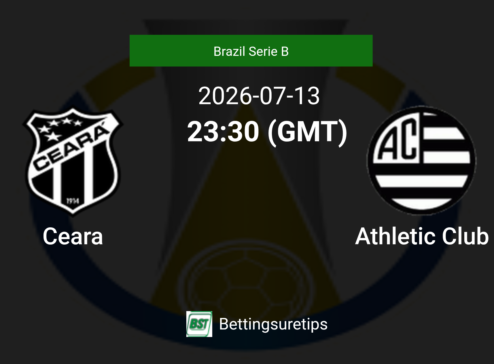 Ceara vs Athletic Club Prediction Betting Tips & Correct Score
