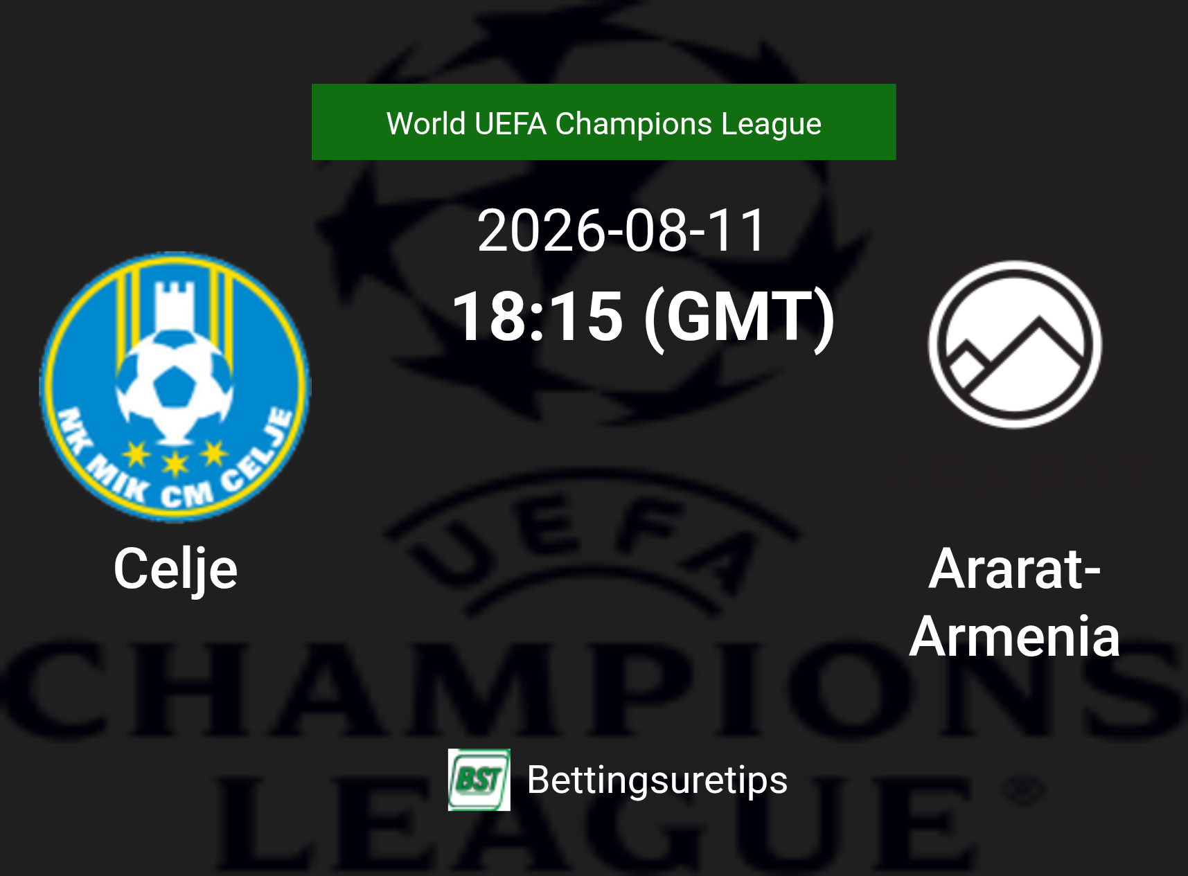 Celje vs Ararat-Armenia Prediction Betting Tips & Correct Score