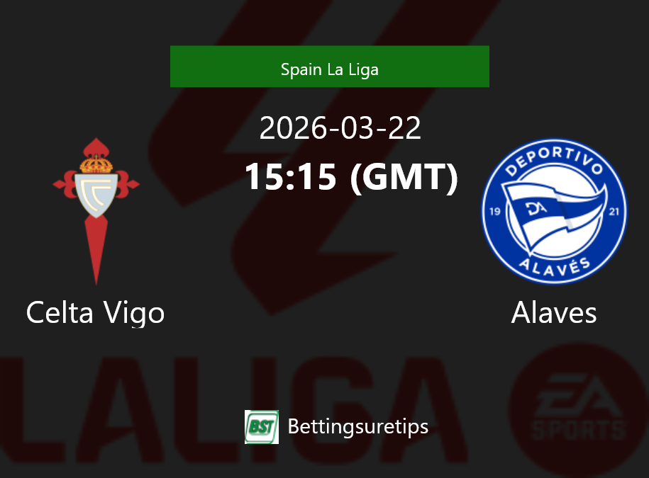 Celta Vigo vs Alaves Prediction Betting Tips & Correct Score