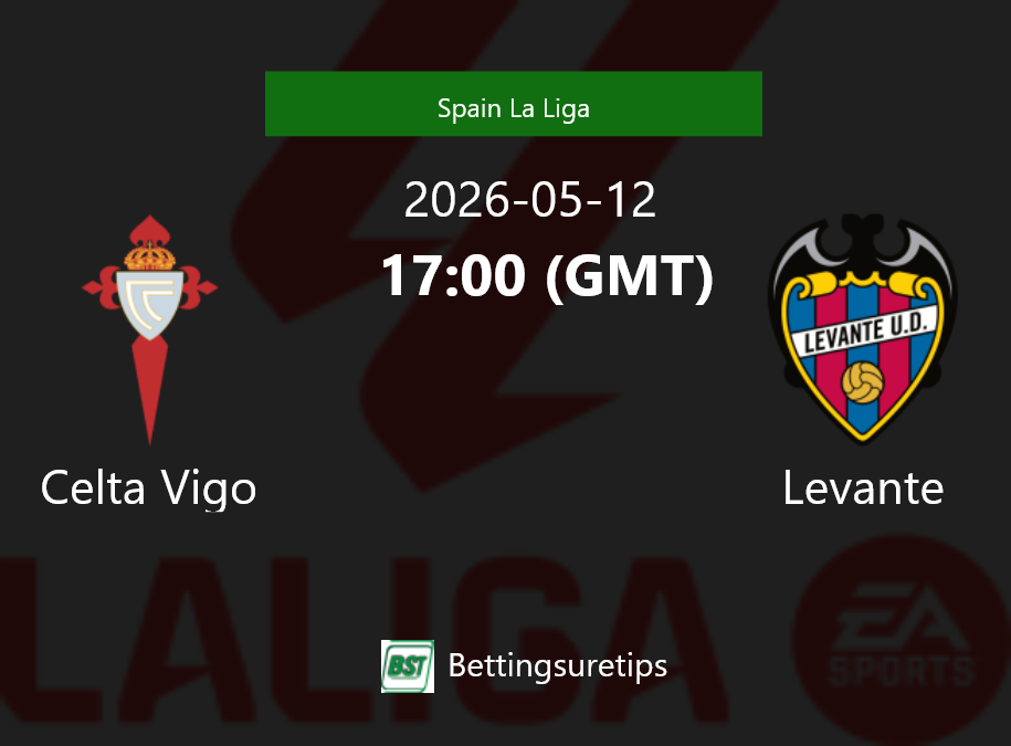 Celta Vigo vs Levante Prediction Betting Tips & Correct Score
